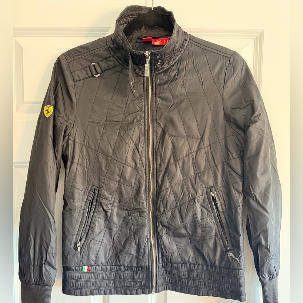 Puma Ferrari Black Lightweight Jacket